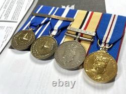 Medal Grouping Royal Scots Dragoon Guards NAMED Uniform Op Telic British