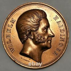 Medal Imperial & Royal Geological Institute 1856 by Lange, Wilhelm Ritte Austria