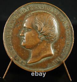 Medal Le Prince Napoleon Commission Imperial of the Exhibition 1855 1 15/16in