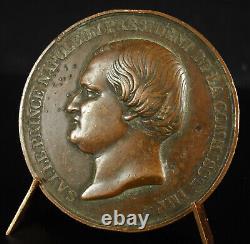 Medal Le Prince Napoleon Commission Imperial of the Exhibition 1855 1 15/16in
