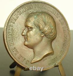 Medal Le Prince Napoleon Commission Imperial of the Exhibition 1855 2 23/32in