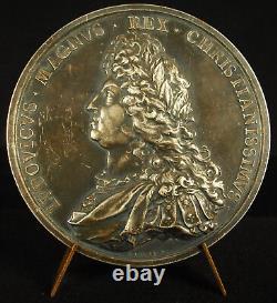 Medal Louis XIV Splendor Rei Navalis Mauger The Royal Navy French Medal