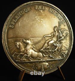 Medal Louis XIV Splendor Rei Navalis Mauger the French Royal Navy