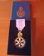 Medal Of Knight The Imperial Order Of The Rose Empire Of Brazil