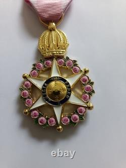 Medal Of Knight The Imperial Order Of The Rose Empire Of Brazil