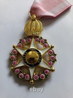 Medal Of Knight The Imperial Order Of The Rose Empire Of Brazil