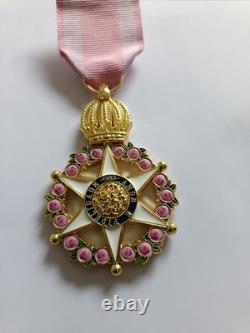 Medal Of Knight The Imperial Order Of The Rose Empire Of Brazil