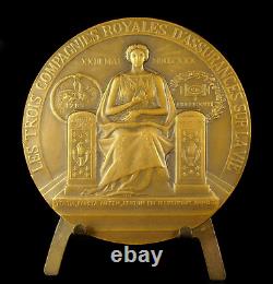 Medal Royal Insurance Company La Nationale 1830-1930 SC Alloy 69 mm