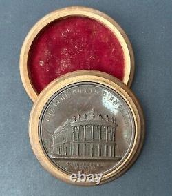 Medal THEATRE ROYAL D'ANVERS P. BOURLA ARCHITECTE by Hart F. 1834