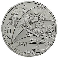 Medal for Employees 2011 Royal Canadian Mint Silver #19945q
