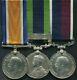 Medal group Gunner Royal Artillery later Squadron Leader RAF with Long Service
