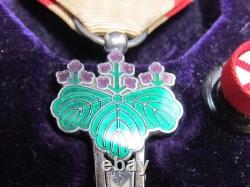 Meiji Era! Imperial Japanese Medal Order Rising Sun 6th Meiji Japan Badge Wwii