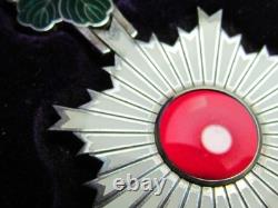 Meiji Era! Imperial Japanese Medal Order Rising Sun 6th Meiji Japan Badge Wwii
