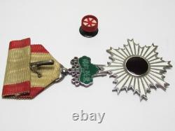 Meiji Era! Imperial Japanese Medal Order Rising Sun 6th Meiji Japan Badge Wwii