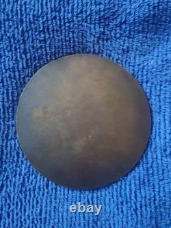 Memorial Plaque WWI (Dead Man's Penny) Bronze Medal Royal Arsenal Woolwich