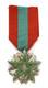 Morocco Order of the Throne 5th Class Knight Silver Enamel Original Medal