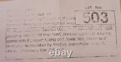 NICE Royal Caledonian Curling Club 40mm Bronze District Medal 1800s no Hallmark