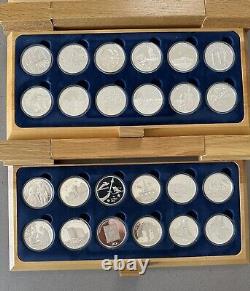 NORWAY Silver Treasure Commemorative Medal Set from The Royal Mint- 24 Oz Silver