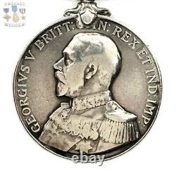 Named 1912 Uk Long Service Good Conduct Medal Royal Marine Sgt Thomas D. Jordan