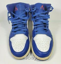 Nike Jordan 1 Retro High Gold Medal 2016 Size 9.5 Authentic Blue White 332550-40