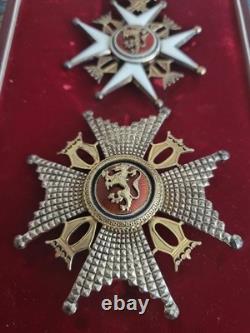 Norway, Medal A Royal Order Of Saint Olaf, Grand Officer Set/Case