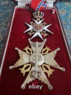 Norway, Medal A Royal Order Of Saint Olaf, Grand Officer Set/Case Norway, Medal A Royal Order Of Saint Olaf, Grand Officer Set/Case