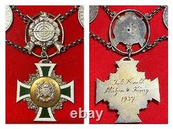 ORIGINAL WW1 WWI Imperial German Shooting Chain Award Kings Chain Schutzen Medal