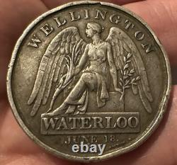 ORIGINAL Waterloo Medal 1815 Thomas Campbell, Gunner, Royal Foot Artillery