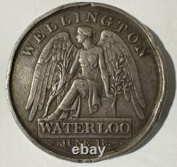 ORIGINAL Waterloo Medal 1815 Thomas Campbell, Gunner, Royal Foot Artillery