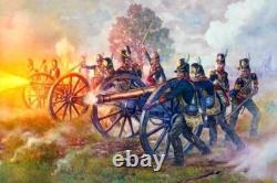 ORIGINAL Waterloo Medal 1815 Thomas Campbell, Gunner, Royal Foot Artillery