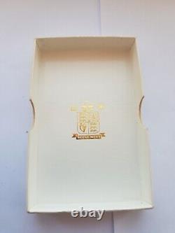 Official 2002 Queen Elizabeth II Golden Jubilee Medal, Boxed, Coa, Mint, Never Worn