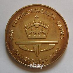 Official Medal Set 2002 Commonwealth Games Manchester Original Royal Mint case