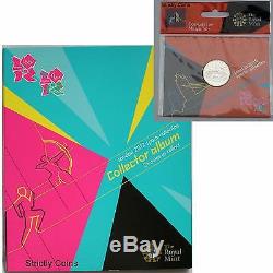 Official Olympic 50p Completer Medallion COIN ALBUM FOLDER Royal Mint