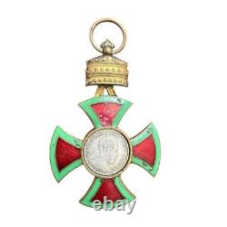 Old Ethiopian Order of Menelik Medal Lion of Judah Coin Altered Imperial Badge