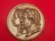 Original 1866 Paris Mint 46mm Bronze Medal Napoleon III Imperial Visit Auxerre