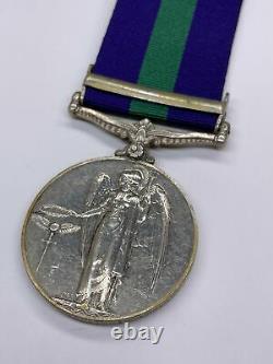 Original 1918 Pattern General Service Medal, Royal Ulster Rifles, Palestine