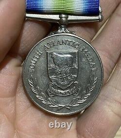Original 1982 South Atlantic Falklands War Medal Junior Tech Royal Air Force RAF