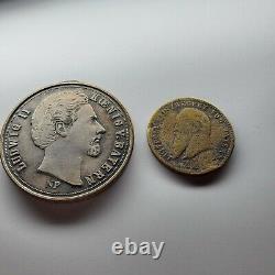 Original Antique German medals coin Bavaria King Ludwig Prince Luitpold royal