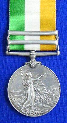 Original Australian Medal King's South Africa, Turner, NSW Imperial Bushmen