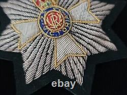 Original Bullion Embroidered Tinsel Royal Victorian Order Military Star Award UK