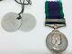 Original Campaign Service Medal Northern Ireland + Dog Tags Royal Artillery