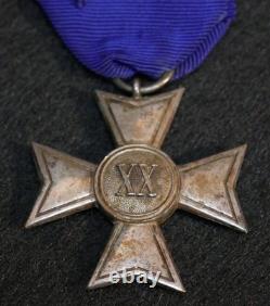 Original Imperial German Army Medal Landwehr Service Cross 1st Class XX Award