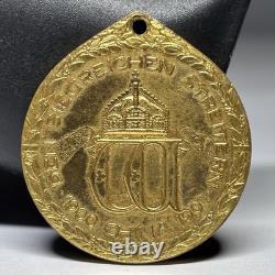 Original Imperial German Boxer Rebellion China 1900-1901 Bronze Medal Germany