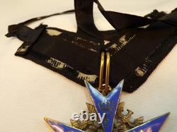 Original Imperial Germany, WW1, Pour le Merite Marked 938 Blue Max Medal