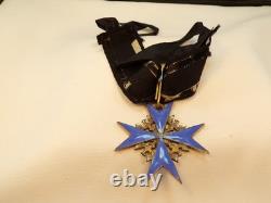 Original Imperial Germany, WW1, Pour le Merite Marked 938 Blue Max Medal