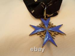 Original Imperial Germany, WW1, Pour le Merite Marked 938 Blue Max Medal