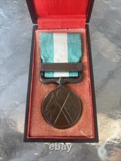 Original Imperial Japanese First Sino-Japanese War Medal 1894-1895 Original Case