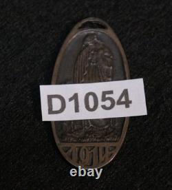 Original Imperial KuK Austro Hungarian 1914 Necklace Silver Mourning Medal Rare