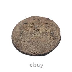 Original King James I Seal Coin Medallion Royal Coat of Arms Scotland Ireland UK