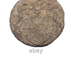 Original King James I Seal Coin Medallion Royal Coat of Arms Scotland Ireland UK